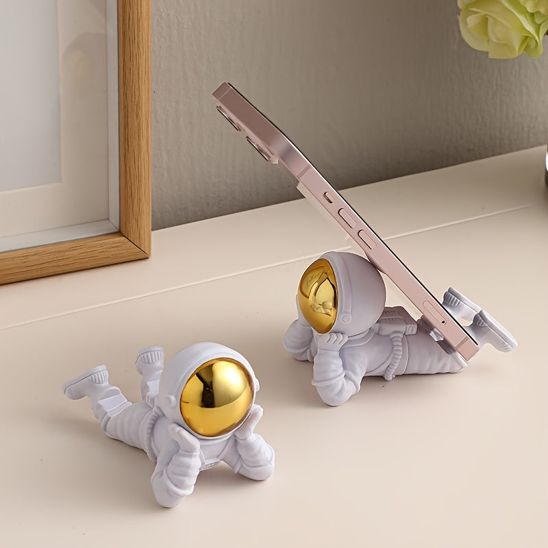 Astronaut Ornament desktop phone holder