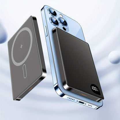 Ultra Slim Wireless Portable Charger Magnetic5000mAh