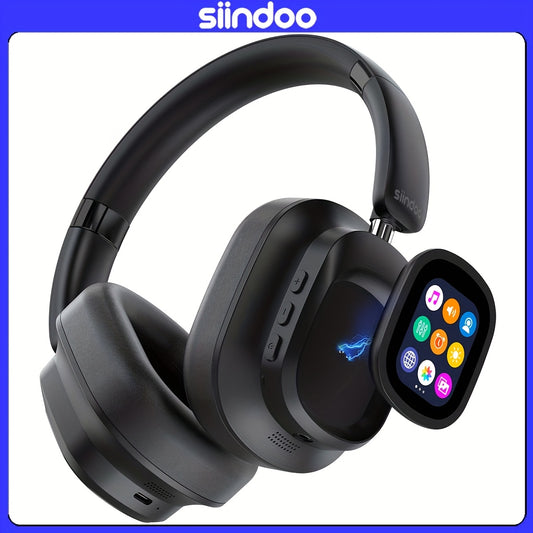 Siindoo Wireless Headphones Touch Screen