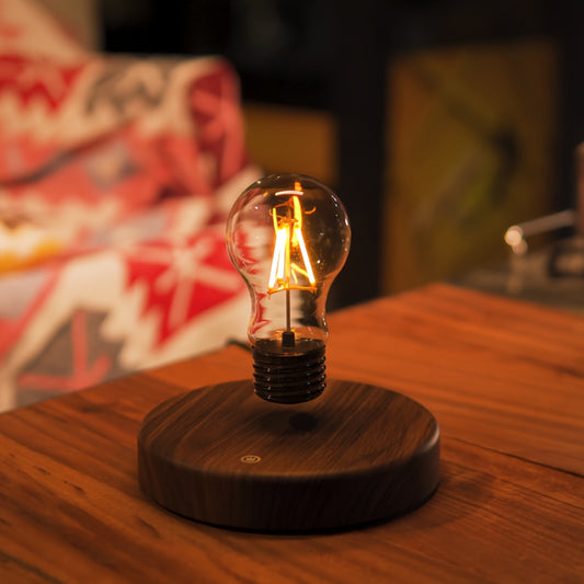 Magnetic Levitation Light Bulb Warm Yellow LED